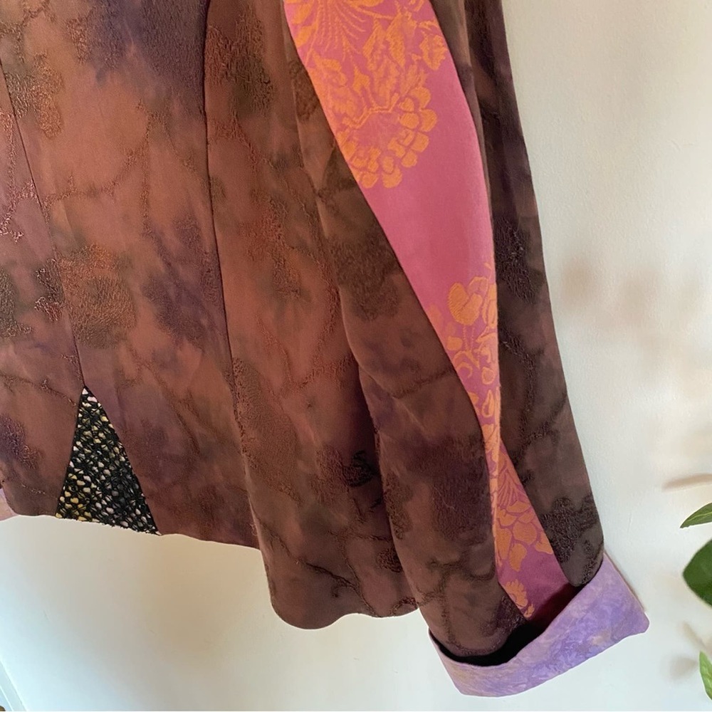 Chico's Design Mixed Patchwork Blazer Jacket - image 5